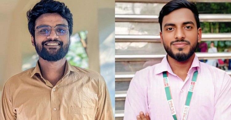 কুবি প্রেস ক্লাবের নেতৃত্বে তনয়–আব্দুল্লাহ