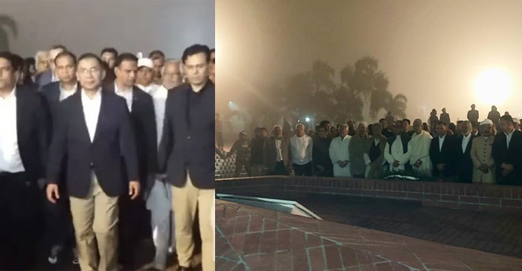 জাতীয় স্মৃতিসৌধে শহীদদের প্রতি শ্রদ্ধা জানালেন তারেক রহমান