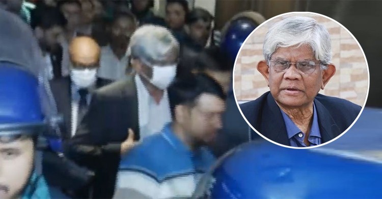 ৬ ঘণ্টা অবরুদ্ধ থাকার পর পুলিশি নিরাপত্তায় সচিবালয় ছাড়লেন অর্থ উপদেষ্টা