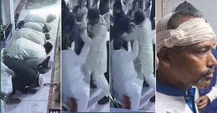 মসজিদে নামাজ চলাকালে বিএনপির দুই পক্ষের সংঘর্ষ, আহত কয়েকজন