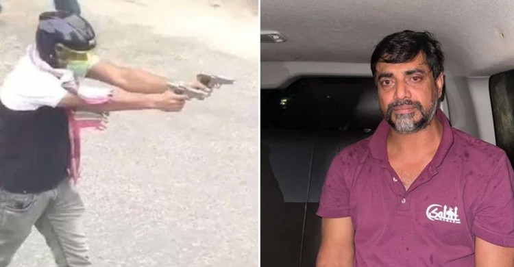 ছাত্র আন্দোলনে দুহাতে ২ পিস্তল নিয়ে গুলিবর্ষণকারী রুবেল গ্রেফতার