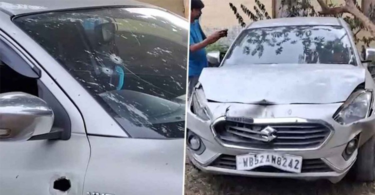ভারতে স্বাধীনতা দিবসে কংগ্রেস নেতাকে ছেলেসহ কুপিয়ে ও গুলি করে হত্যা