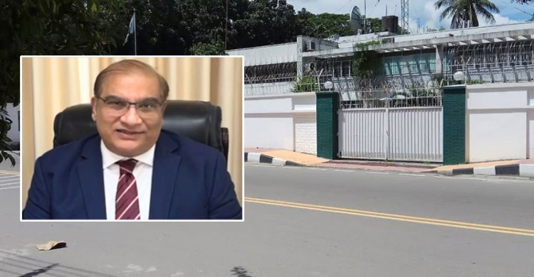 পাকিস্তান হাইকমিশনারের বাসায় আগুন, স্ত্রীসহ আইসিইউতে