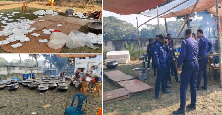 খালেদা জিয়ার জন্য আয়োজিত দোয়া মাহফিলে হামলা, খাবার লুট