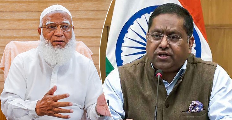 জামায়াত আমিরের সঙ্গে বৈঠকের সত্যতা স্বীকার করে যা জানাল ভারত