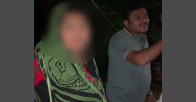 মধ্যরাতে পরকীয়া প্রেমিকের সঙ্গে যুবলীগ নেত্রী আটক