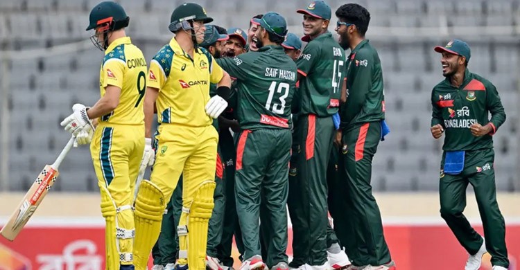 ২১ বছরের অপেক্ষার অবসান, অস্ট্রেলিয়াকে ৮৬ রানে হারালো বাংলাদেশ