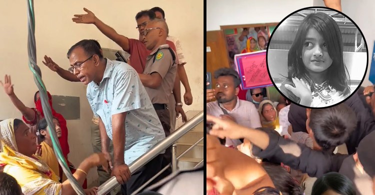 রামিসা ধর্ষণ-হত্যা: বিচার দাবিতে রাজপথে এলাকাবাসী, পল্লবী থানা ঘেরাও