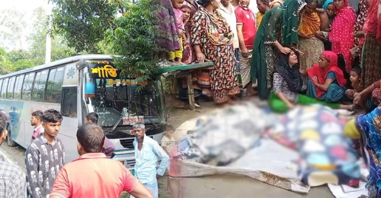 বাড়ির সামনে বসে কথা বলছিলেন বউ শাশুড়ি, বাসচাপায় দুজনই নিহত