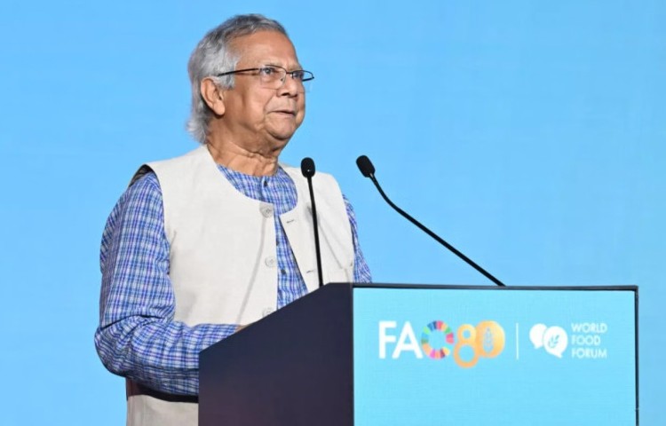 বিশ্ব খাদ্য ফোরামে প্রধান উপদেষ্টা ড. মুহাম্মদ ইউনূস