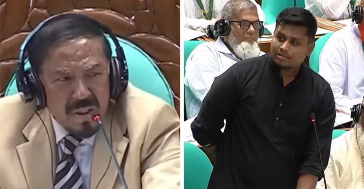 স্পিকারের ‘দিস ইজ নট শাহবাগ স্কয়ার, মিস্টার আবদুল্লাহ’ মন্তব্য নিয়ে মুখ খুললেন হাসনাত