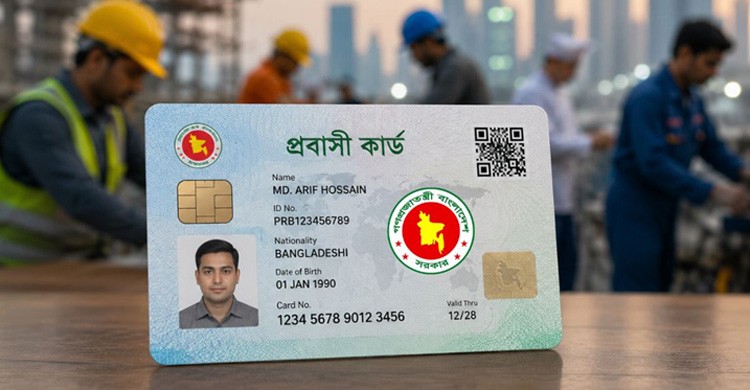 আগস্টে পরীক্ষামূলক চালু হচ্ছে প্রবাসী কার্ড, মিলবে বিশেষ ১০ সুবিধা