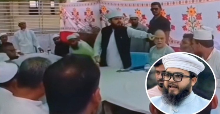 সালিশে বসে মেজাজ হারালেন এমপি হানজালা, ভিডিও ভাইরাল