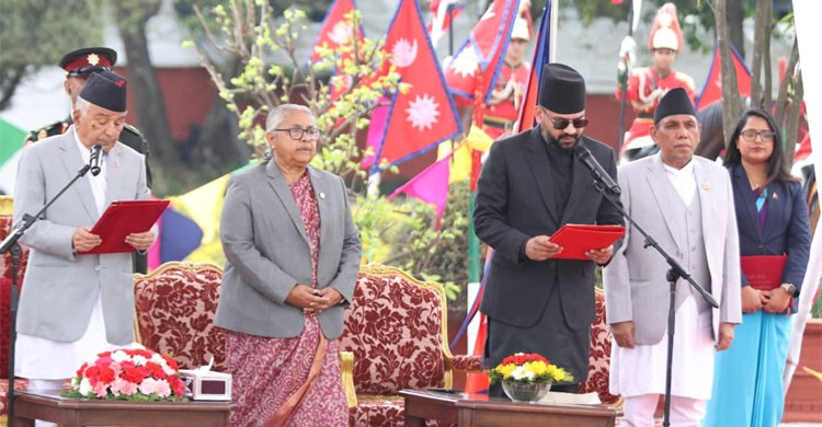 নেপালের প্রধানমন্ত্রী হিসেবে শপথ নিলেন বালেন্দ্র শাহ