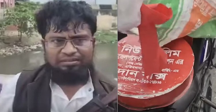 দানবাক্স চুরির সময় হাতেনাতে ধরা ভাইরাল সিদ্দিক